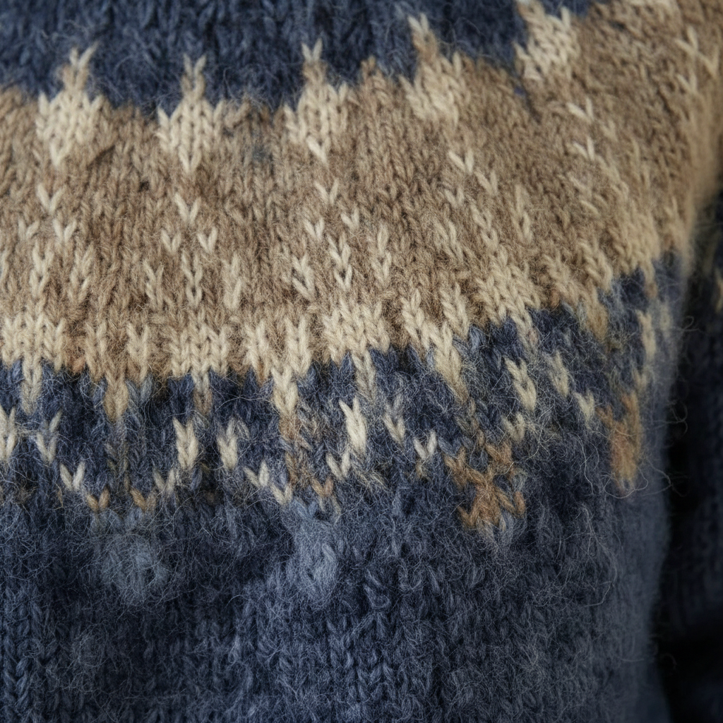 Fern – Nordic Fair Isle Knit Sweater