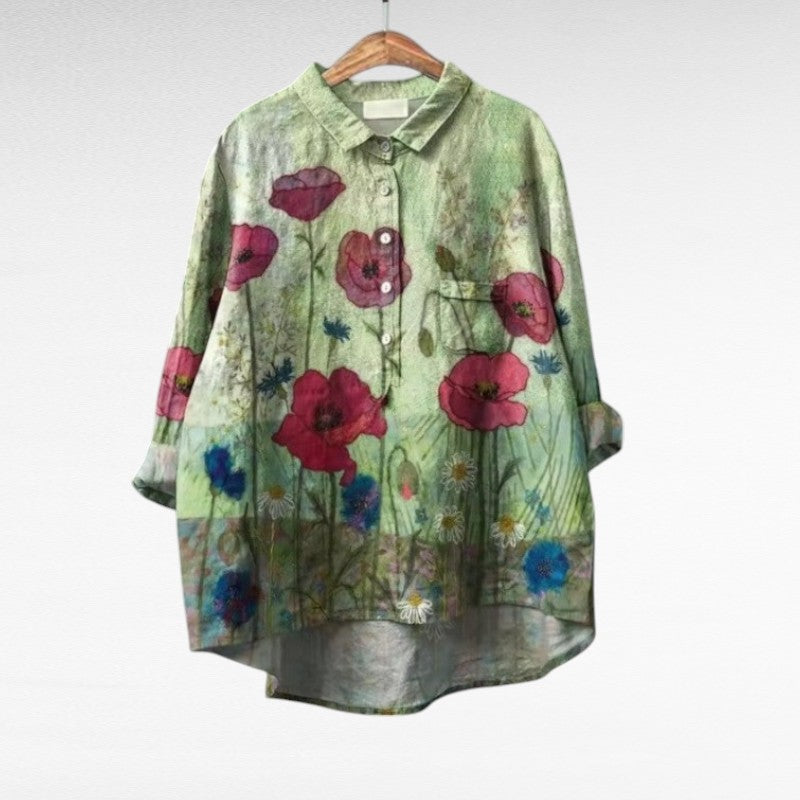 Everly | Elegant Breezy Summer Blouse