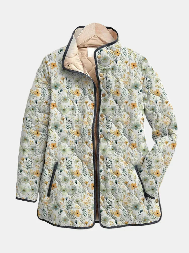 Nadine – Floral Quilted Jacket