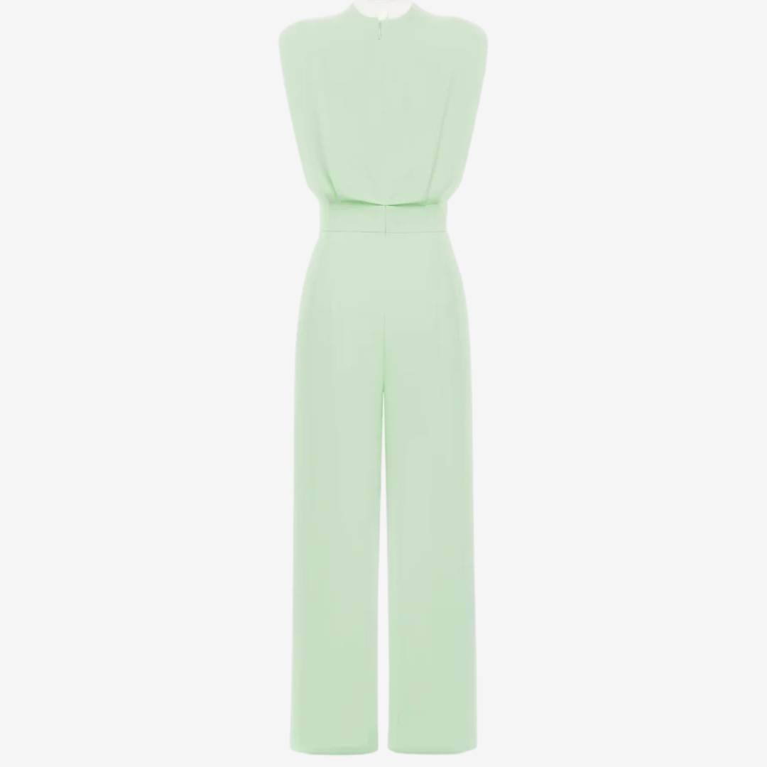 Ashlyn – Structured Sleeveless Wide-Leg Jumpsuit