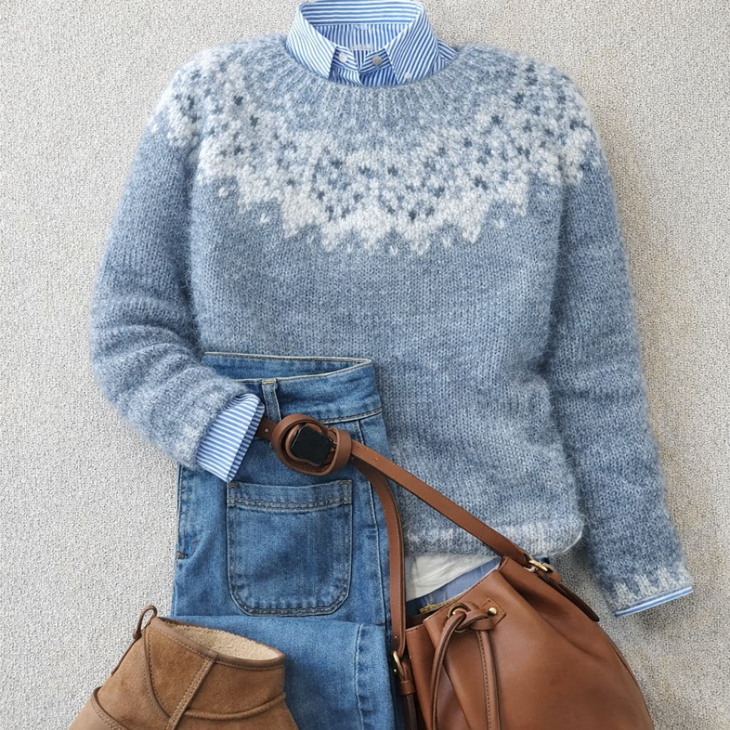 Ramona – Nordic Fair Isle Knit Sweater
