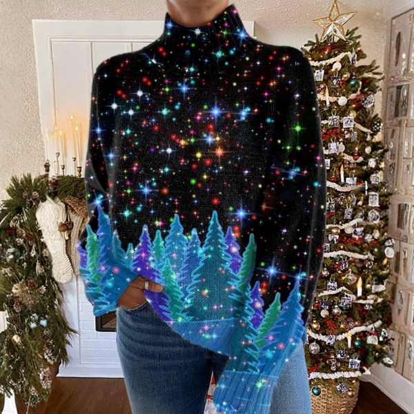 Winona – Festive Turtleneck Sweater
