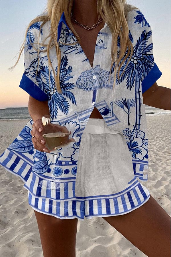 Kennedi | Linen-Look Set
