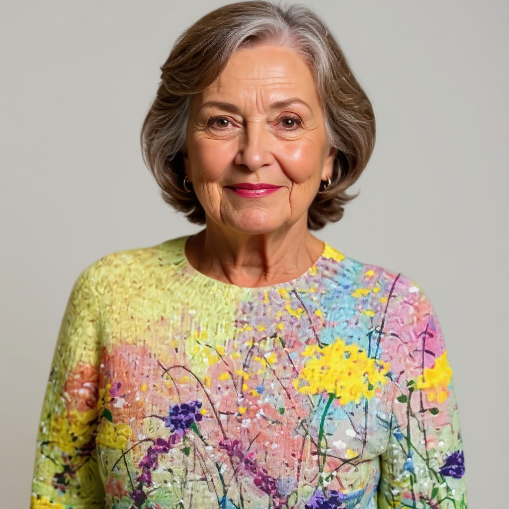 Rosemarie – Wildflower Print Long Sleeve Top