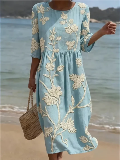 Jaylene | Elegant Floral Dress
