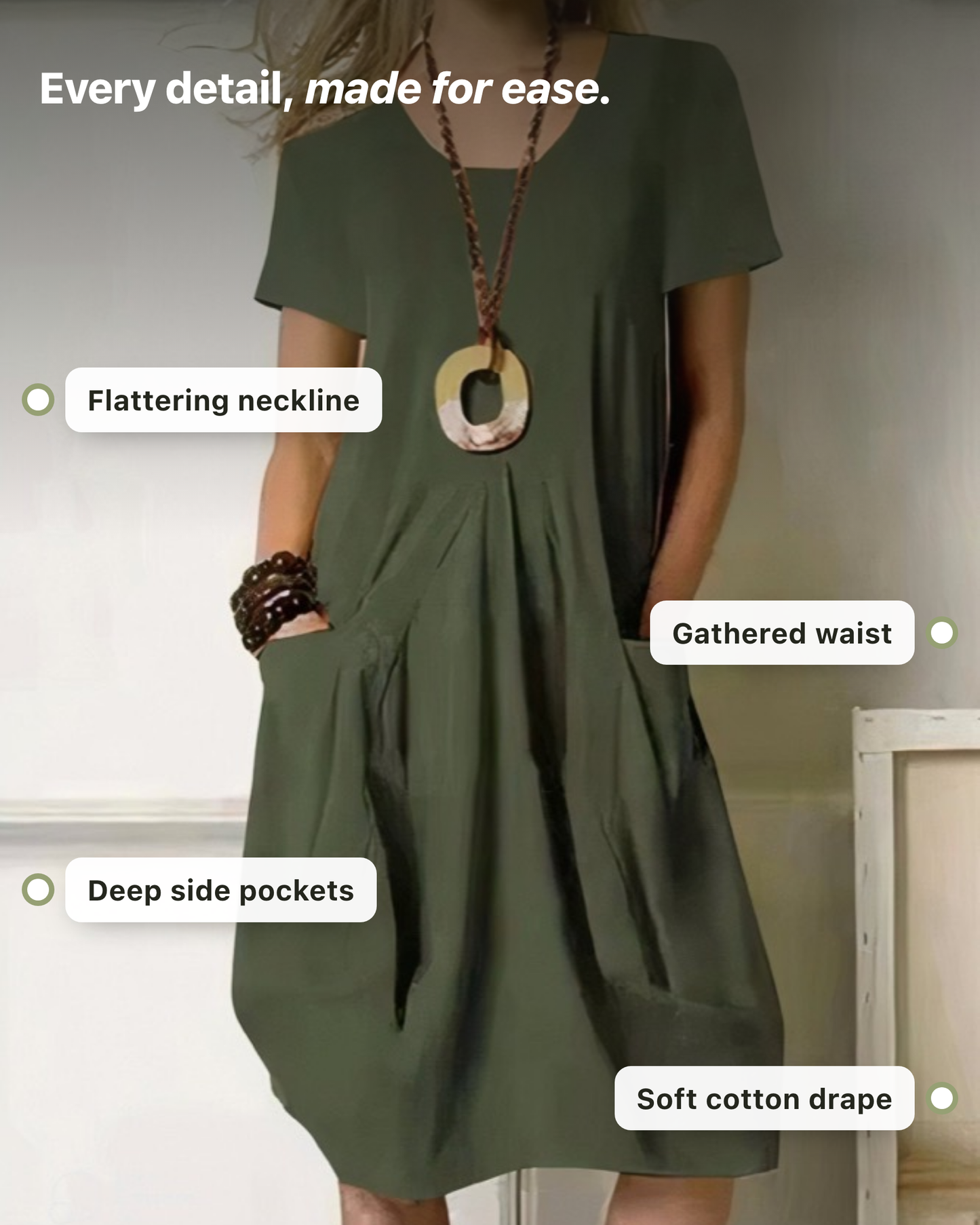 Kwani – Easy Casual Flow Dress