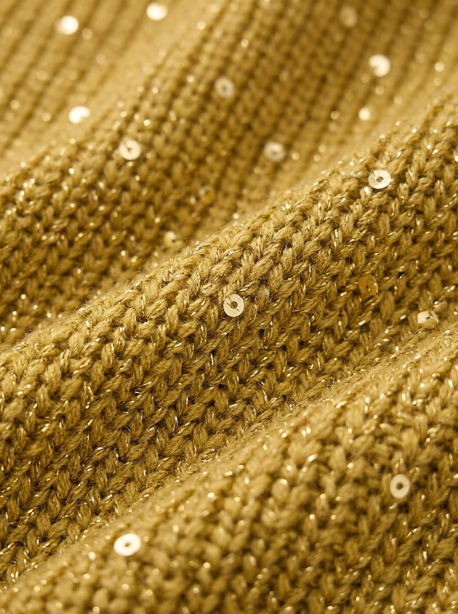 Rosemary – Oversized Collared Cardigan with Gold Buttons