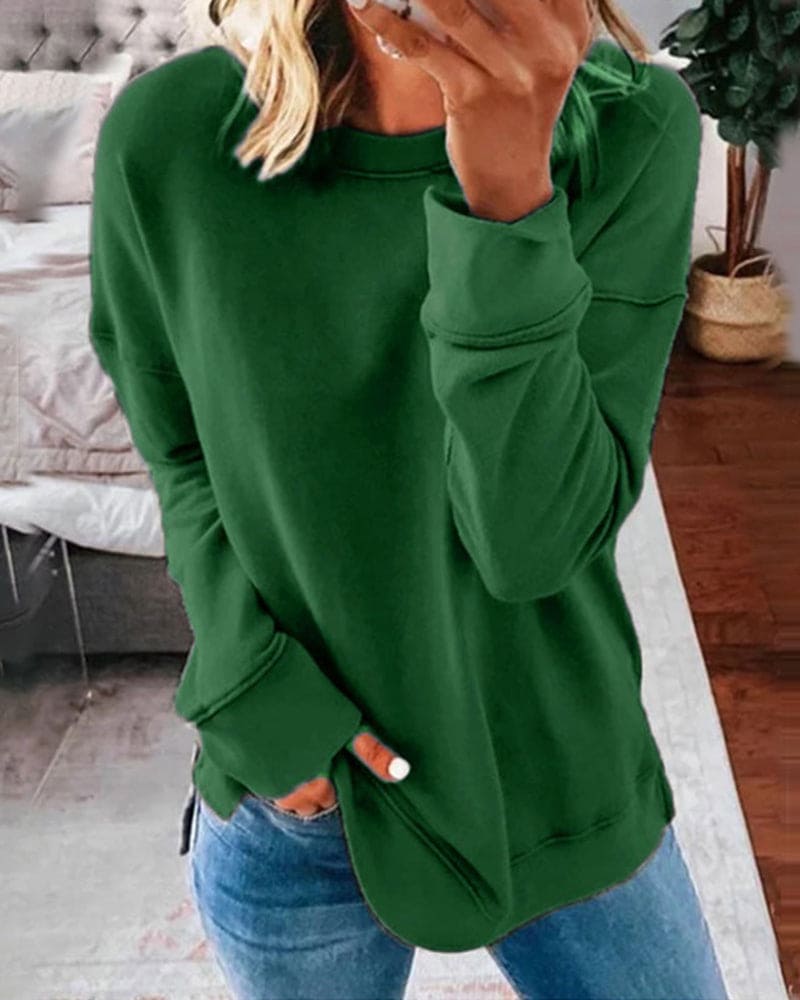 Tammy – Relaxed Everyday Crew Neck Sweatshirt