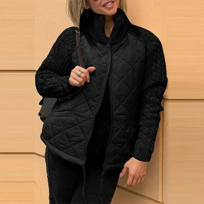 Pearline – Quilted Knit Sleeve Jacket