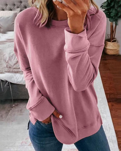 Tammy – Relaxed Everyday Crew Neck Sweatshirt