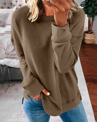 Tammy – Relaxed Everyday Crew Neck Sweatshirt