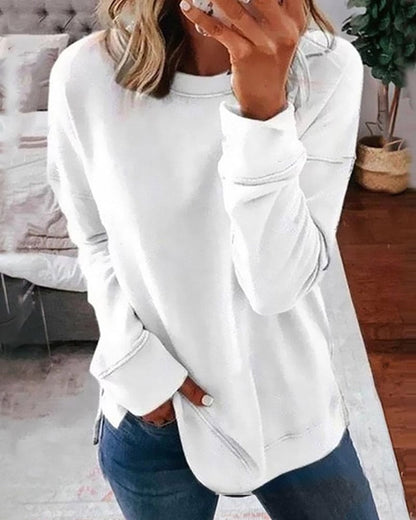 Tammy – Relaxed Everyday Crew Neck Sweatshirt