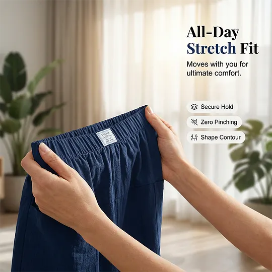 Nadine – Relaxed Wide-Leg Casual Shorts