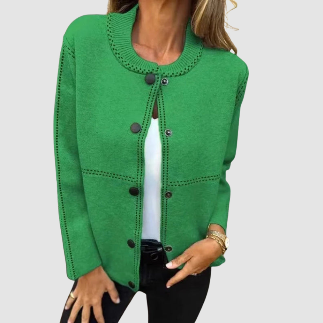 Betty – Button-Front Knit Cardigan