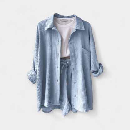 Promise | Color Summer Outfit - Top and Shorts