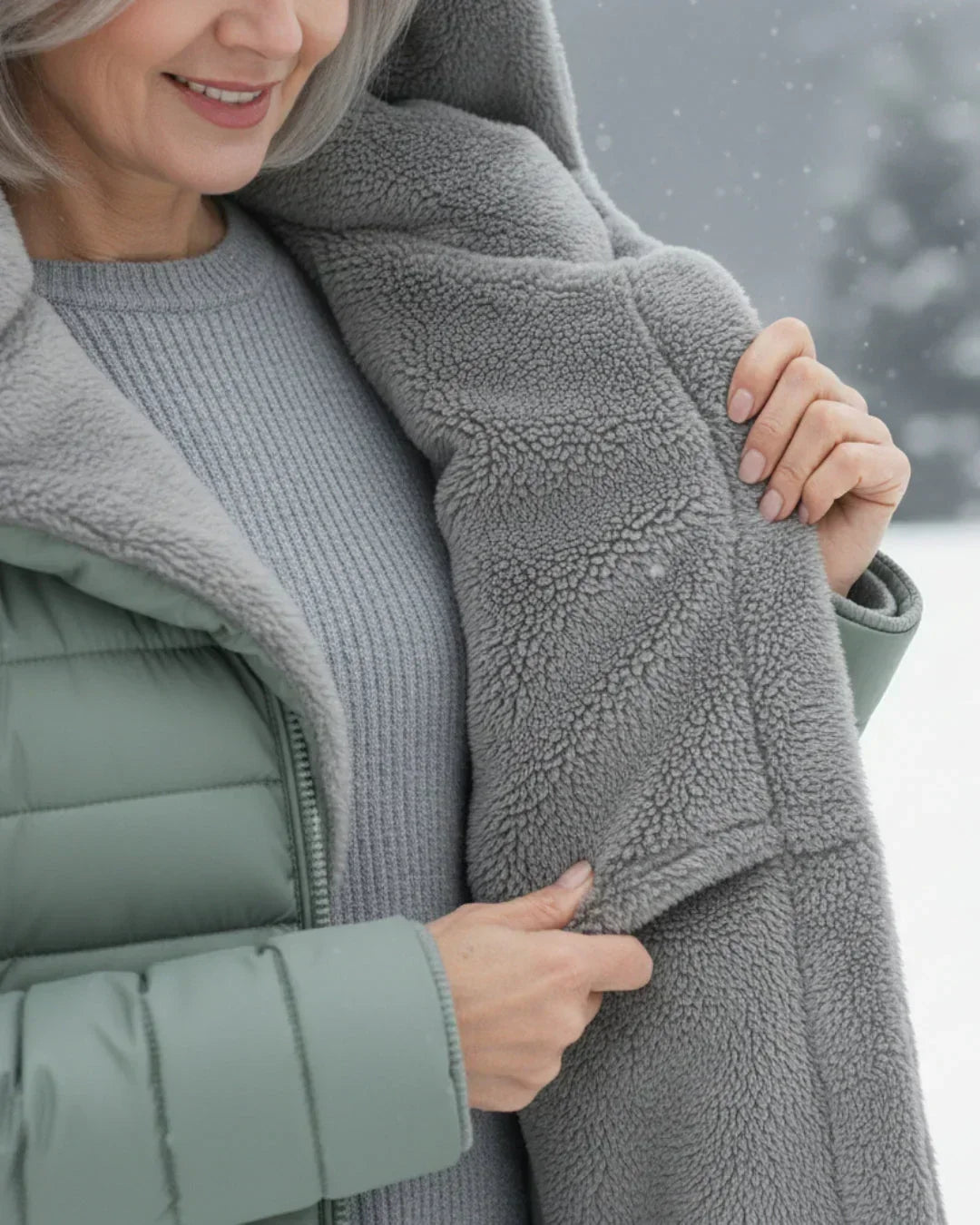 Alma – Quilted Hooded Puffer Coat