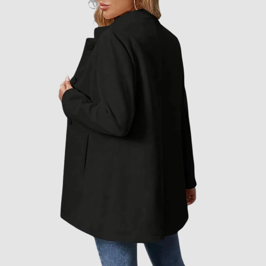 Lindsey – Tailored Stand Collar Elegant Jacket
