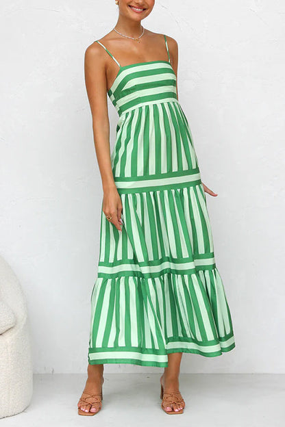 Rosalyn | Color Block Maxi Dress