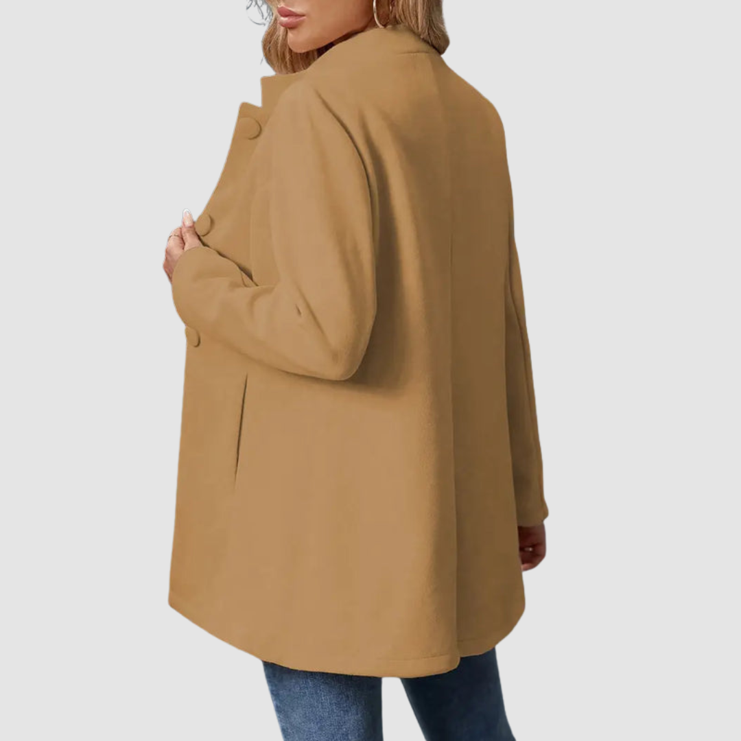 Lindsey – Tailored Stand Collar Elegant Jacket