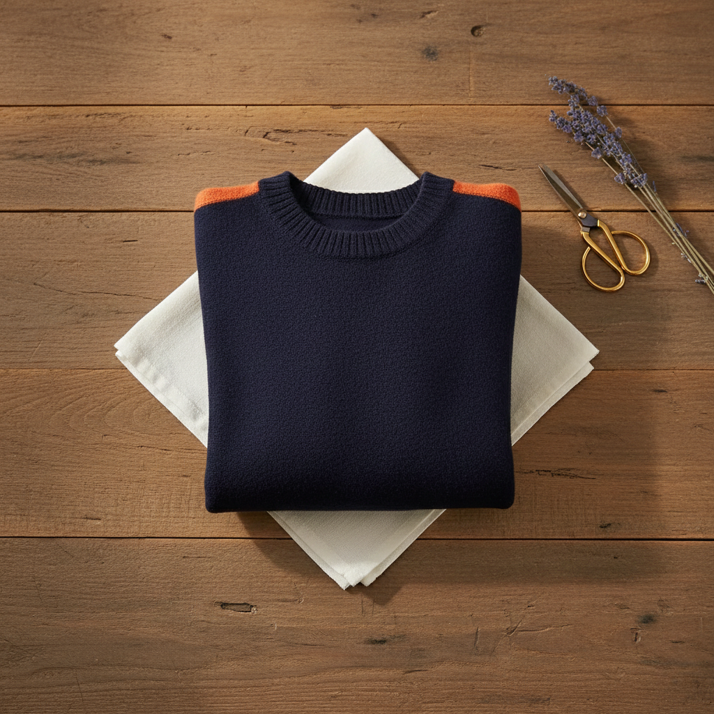 Martha – Color Block Knit Sweater
