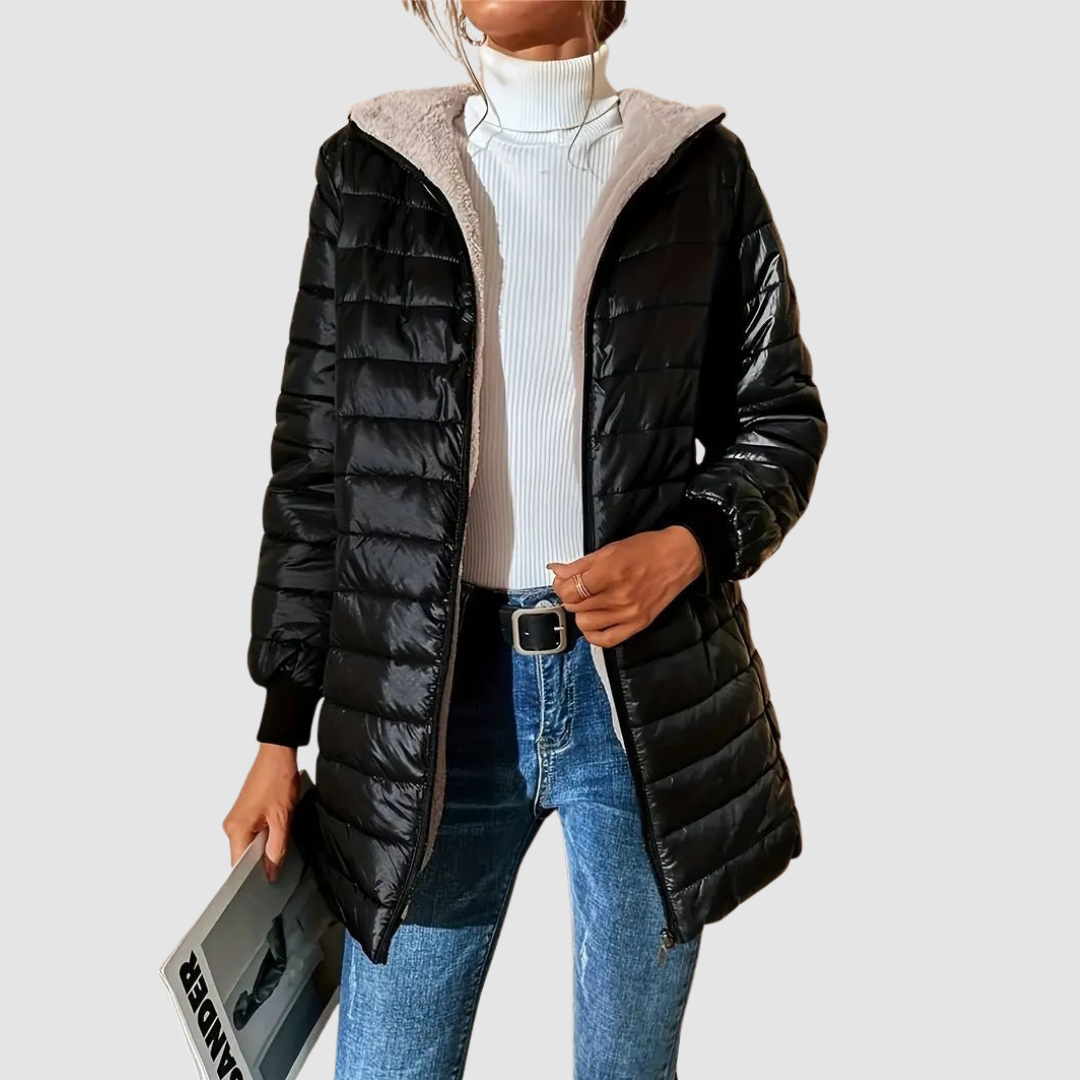 Diane – Fleece-Lined Quilted Puffer Jacket