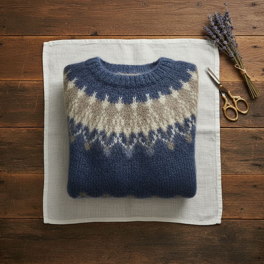 Fern – Nordic Fair Isle Knit Sweater