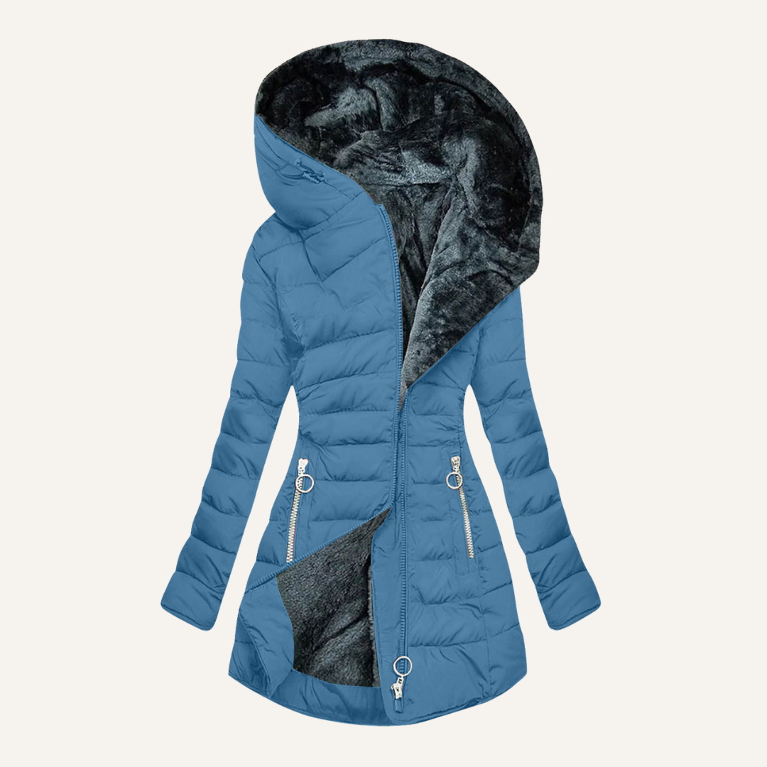 Juanita – Quilted Hooded Puffer Coat