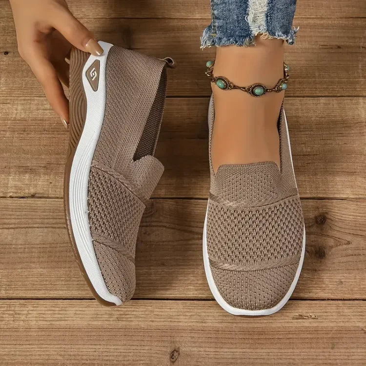 Isabel – Orthopedic Knit Slip-On Sneakers