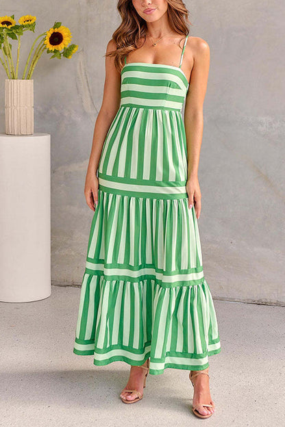 Rosalyn | Color Block Maxi Dress