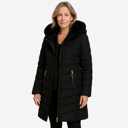 Juanita – Quilted Hooded Puffer Coat