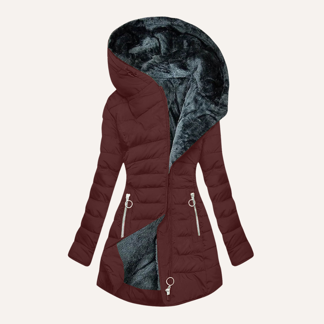 Juanita – Quilted Hooded Puffer Coat