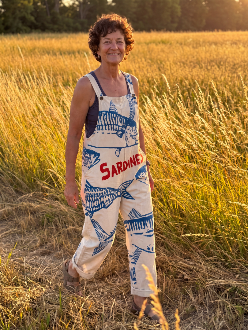Lee | Fish-Print Overalls