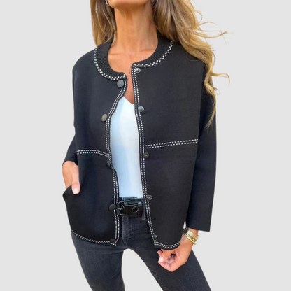 Betty – Button-Front Knit Cardigan