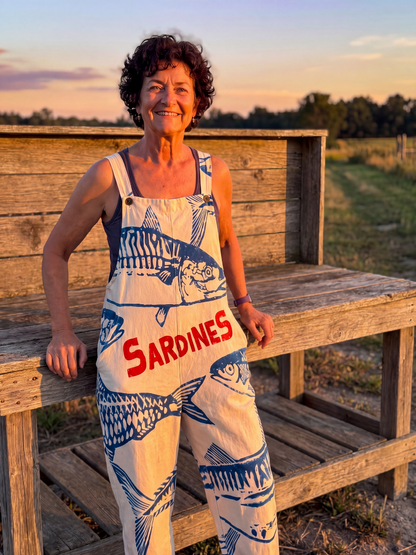 Lee | Fish-Print Overalls