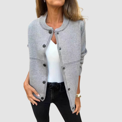 Betty – Button-Front Knit Cardigan