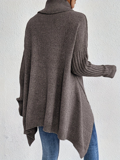 Viola – Turtleneck Oversized Knit Sweater
