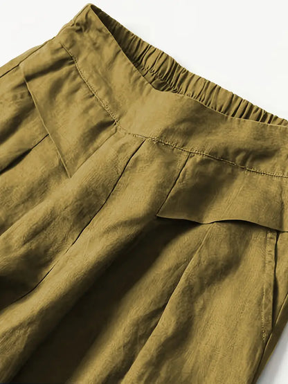 Violetta | Cropped Wide-Leg Pants