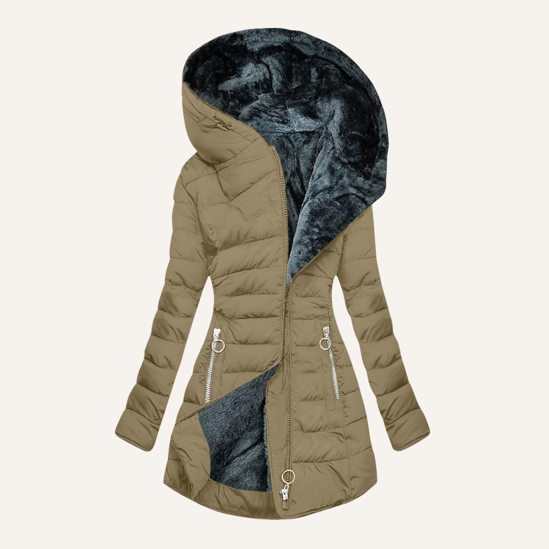 Juanita – Quilted Hooded Puffer Coat