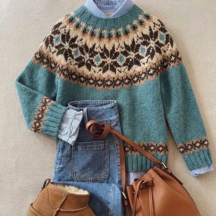 Hollis – Fair Isle Knit Sweater