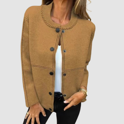 Betty – Button-Front Knit Cardigan