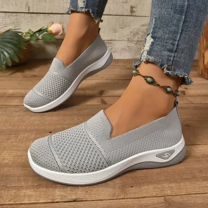 Isabel – Orthopedic Knit Slip-On Sneakers