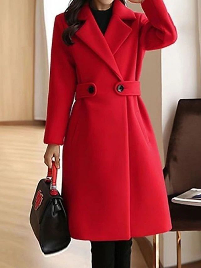 Idelle – Longline Tailored Lapel Coat