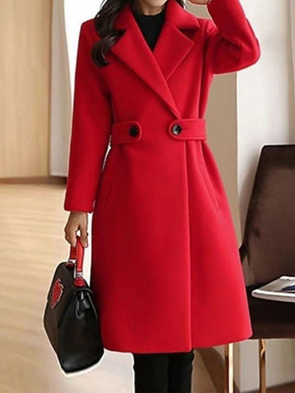 Idelle – Longline Tailored Lapel Coat