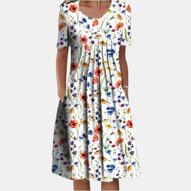 Sabine | Soft-Weave Tummy Coverage Dress