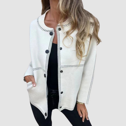 Betty – Button-Front Knit Cardigan