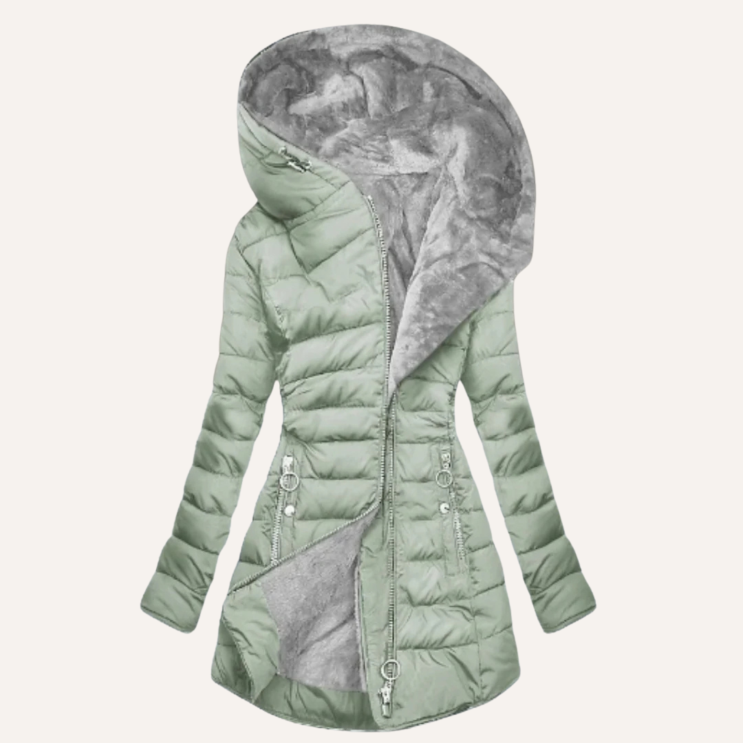 Juanita – Quilted Hooded Puffer Coat