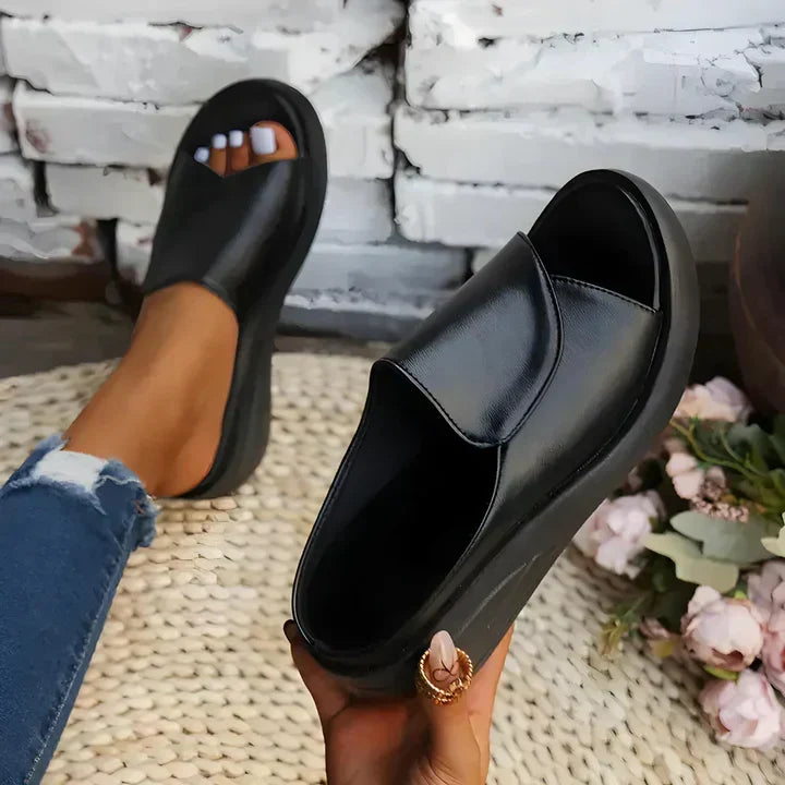 Dorothy | Orthopedic Slip-on Wedge Sandals