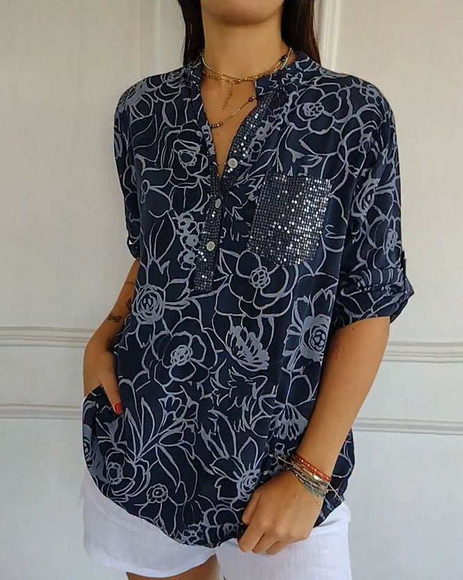Avery | Elegant Blouse with Pocket