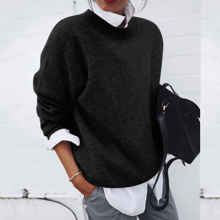 Zelma – Soft Knit Relaxed Everyday Sweater