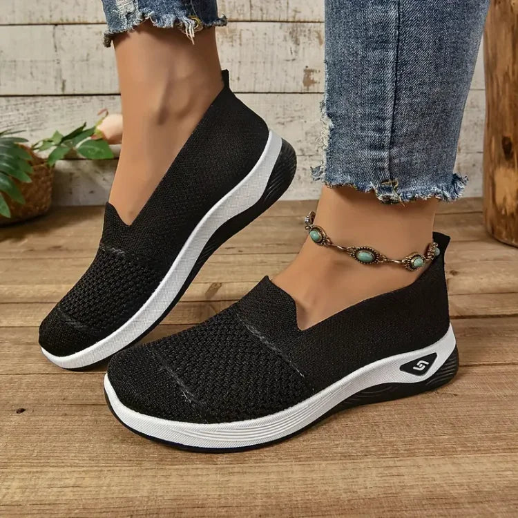 Isabel – Orthopedic Knit Slip-On Sneakers